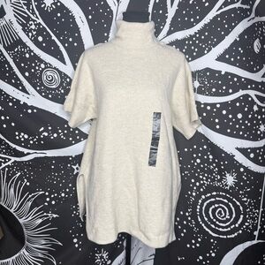 Banana Republic Cream Cowl Neck Sweater